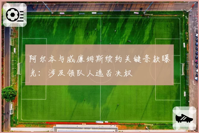 阿尔本与威廉姆斯续约关键条款曝光:涉及领队人选否决权